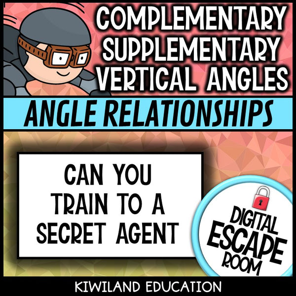 Complementary supplementary vertical angles activity slide