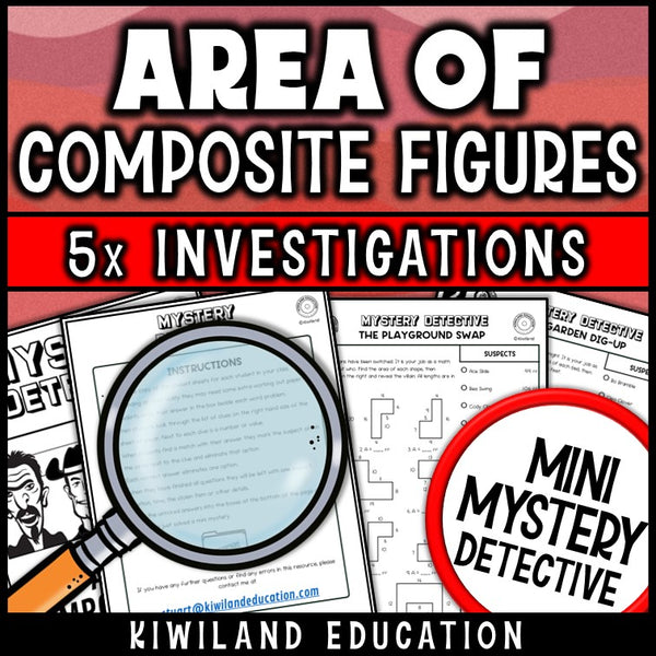 Compound shapes area practice decomposing rectilinear figures math centers
