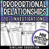 Constant of proportionality equations printable detective worksheets case log certificate