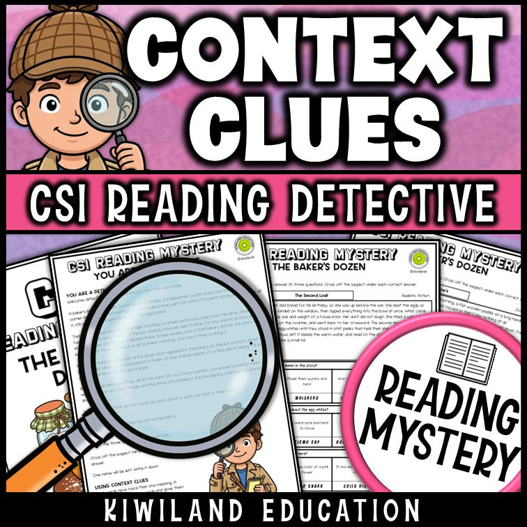 Context clues reading passages with multiple meaning words vocabulary activities