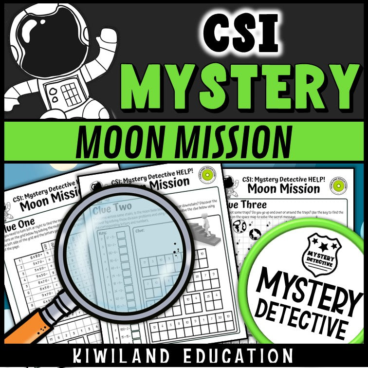 Coordinate mapping multiplication maze mystery detective grade 3