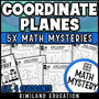 Coordinate plane all four quadrants ordered pairs worksheets for 6th grade