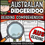 Nonfiction didgeridoo reading comprehension passage for grades 3-6