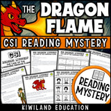 Dragons fiction reading mystery cover for grades 3-6