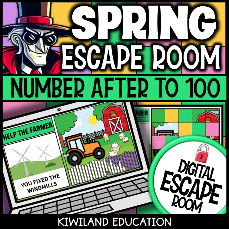 Earth Day number after color by number mystery picture grid