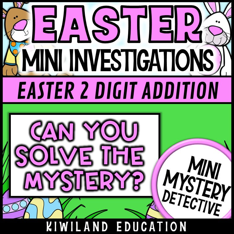 Easter math centers homework early finishers grades 1-3
