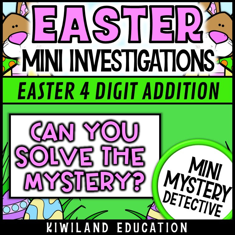 Easter math centers spring break review sub plans grades 2-4
