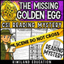 Easter reading mystery The Missing Easter Egg cover for grades 3-6