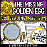 Easter reading comprehension passage activity for grades 3-6