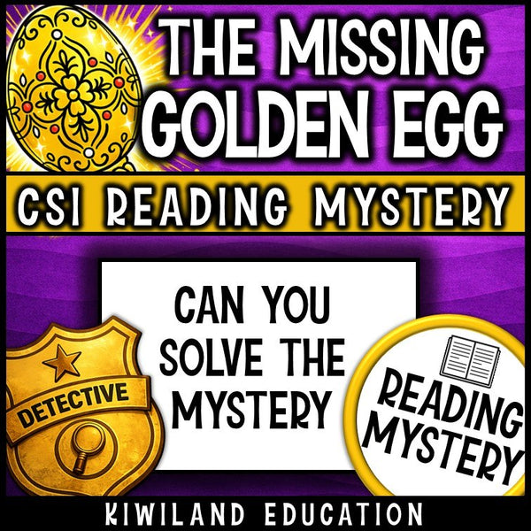No-prep Easter reading comprehension worksheet with answer key