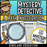 Even and odd numbers to 100 clue pages CSI mystery printable