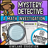 Even and odd numbers to 100 clue pages detective case