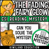 No-prep fairies fiction reading comprehension worksheet with answer key