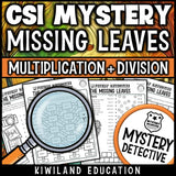 Fall multiplication division fact fluency worksheets october november centers