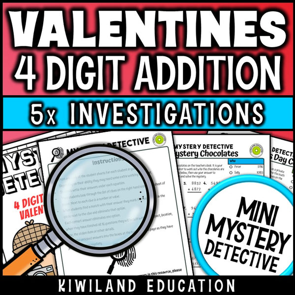February detective cases adding four digit numbers
