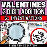 February detective cases adding two digit numbers