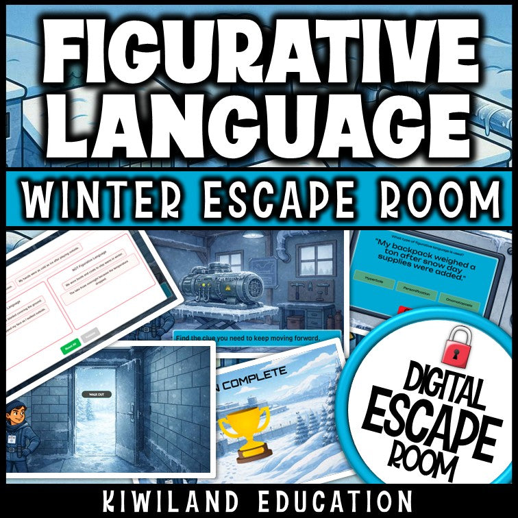 Self-checking figurative language ELA challenge for grades 3 to 6
