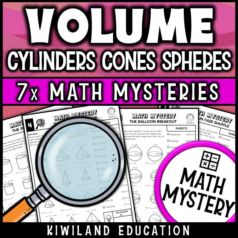Finding the volume of cones and spheres, geometry review worksheets with answer keys