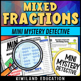 Fraction practice printables with black and white copies