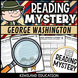Nonfiction George Washington reading comprehension passage for grades 3-6