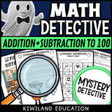 Ghost themed scoot game detective cases grade 2