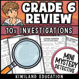 Grade 6 math review packet integers surface area ratios