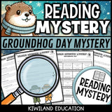 Nonfiction Groundhog Day reading comprehension passage for grades 3-6