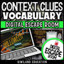 Context Clues Digital Escape Room Halloween preview 1
