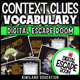 Context Clues Digital Escape Room Halloween preview 3