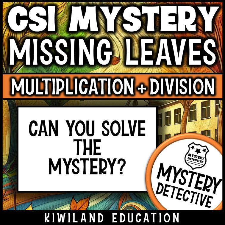 Harvest halloween season mystery detective no-prep early finishers sub plans grade 3-5