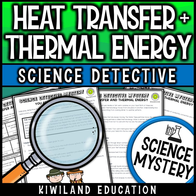 Conduction, convection, and radiation science passage and questions sample