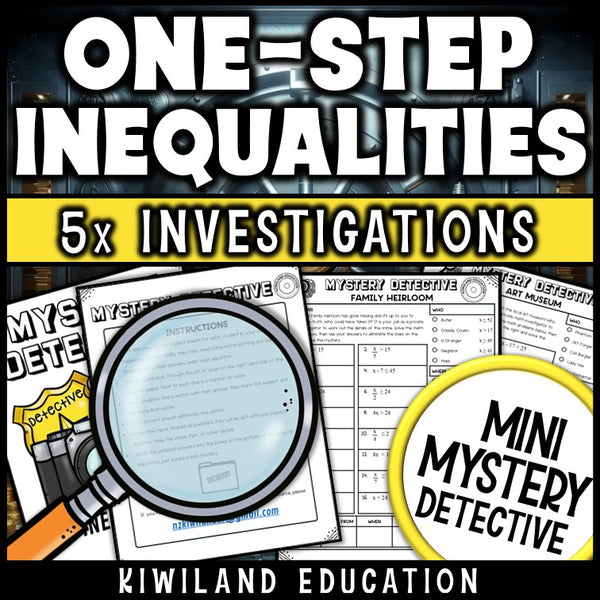 Inequality symbols and solution sets algebra practice pages