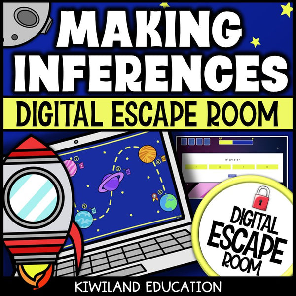 Inferencing Digital Escape Room | Reading Activity | Grades 2–4