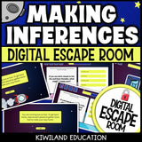 Inferencing Digital Escape Room | Reading Activity | Grades 2–4