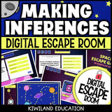 Inferencing Digital Escape Room | Reading Activity | Grades 2–4