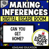 Inferencing Digital Escape Room | Reading Activity | Grades 2–4