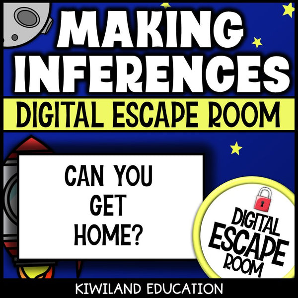 Inferencing Digital Escape Room | Reading Activity | Grades 2–4