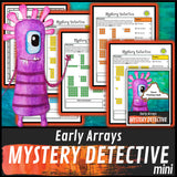 Introduction to arrays printables ten case files no-prep