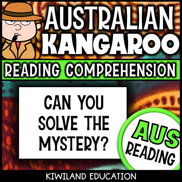No-prep kangaroos reading comprehension worksheet with answer key