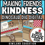 Self-checking social emotional learning escape room challenge grades 2 to 4