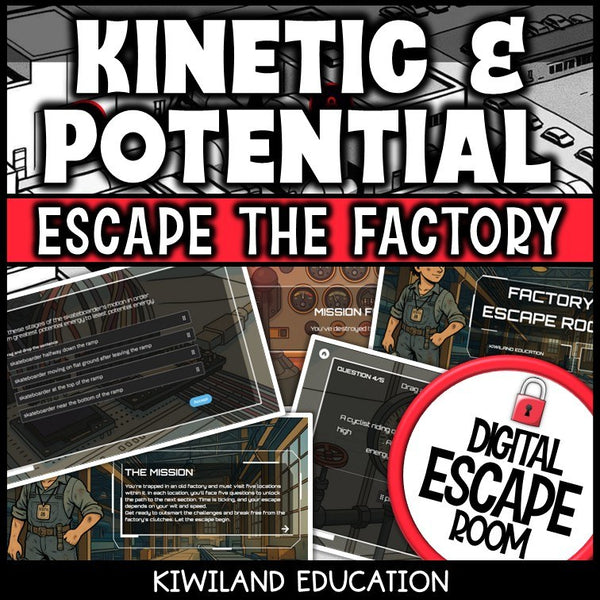 Interactive middle school science activity with animated energy transformation challenges