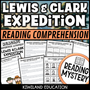 Lewis and Clark Expedition reading mystery cover for grades 3-6
