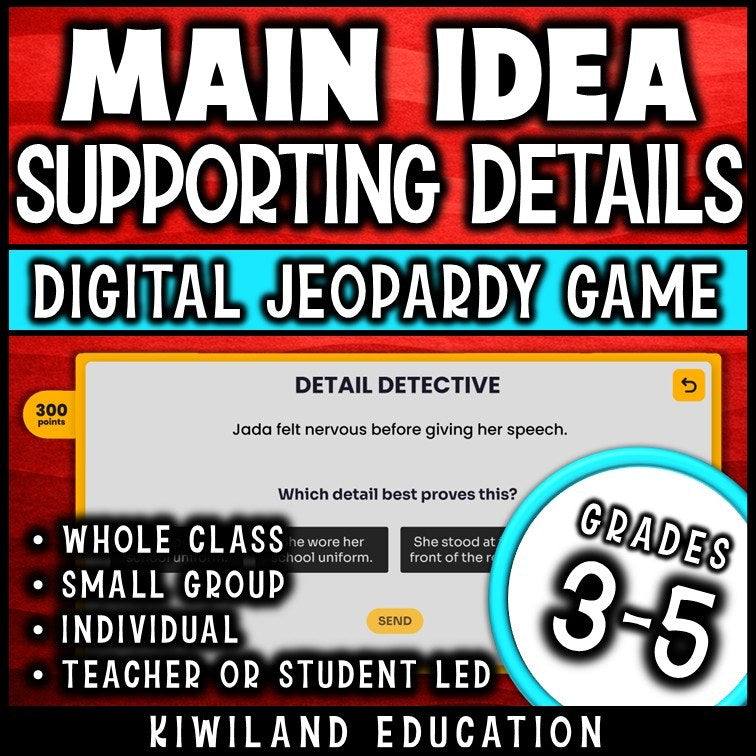 Whole-class ELA test prep game show with built-in scoreboard