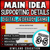 Whole-class ELA test prep game show with built-in scoreboard