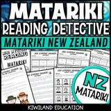 Matariki reading mystery cover for Grades 3-6