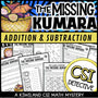 Matariki CSI Math Mystery cover – The Missing Kumara addition and subtraction worksheets for Years 4–6