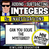 Middle school math centers early finishers sub plans grades 6-8