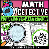Missing numbers to 100 hundreds chart practice 1st grade math