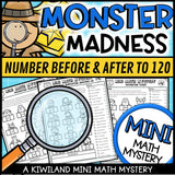Missing numbers to 120 math mystery answer key