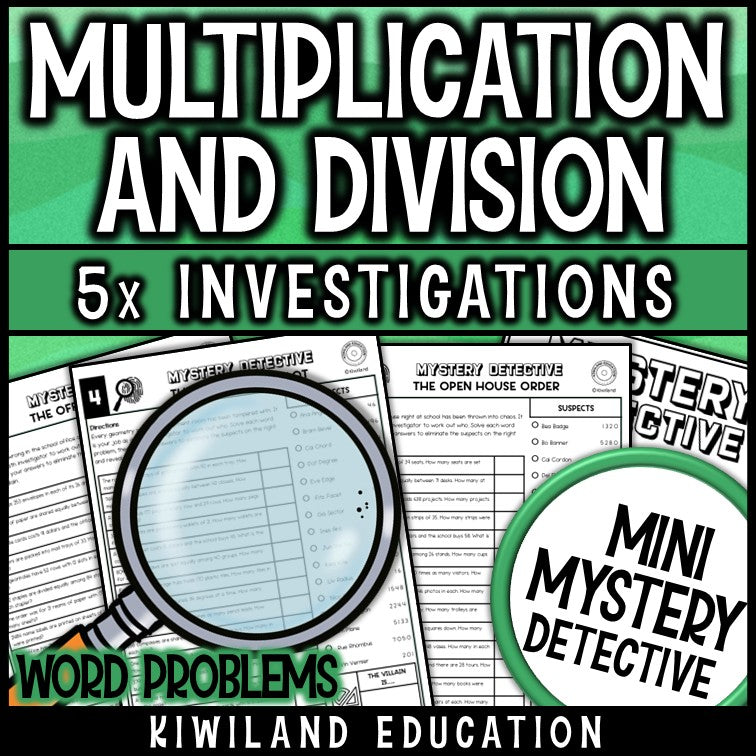 Multiplication and division word problems 5th grade math centers early finishers